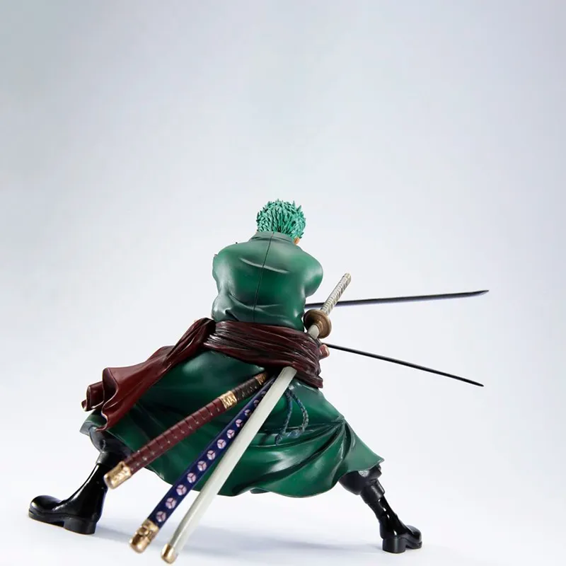BANPRESTO Roronoa Zoro Glass Factory One Piece One Piece Roronoa Zoro Bonus Gift 13cm Scale Figures-3