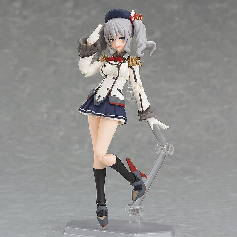 MAX Factory Figma#317 Fleet Collection Kashima Action Figure 14cm Scale Figures-4
