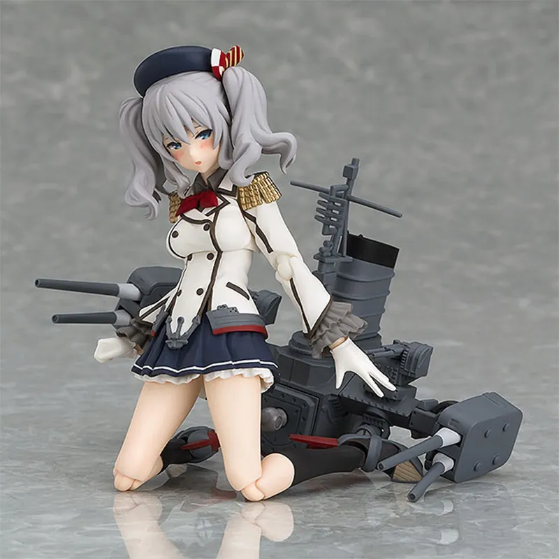 MAX Factory Figma#317 Fleet Collection Kashima Action Figure 14cm Scale Figures-5