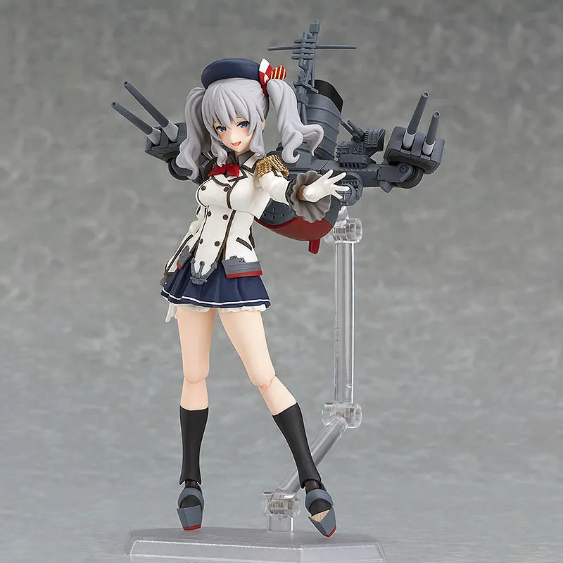 MAX Factory Figma#317 Fleet Collection Kashima Action Figure 14cm Scale Figures-3