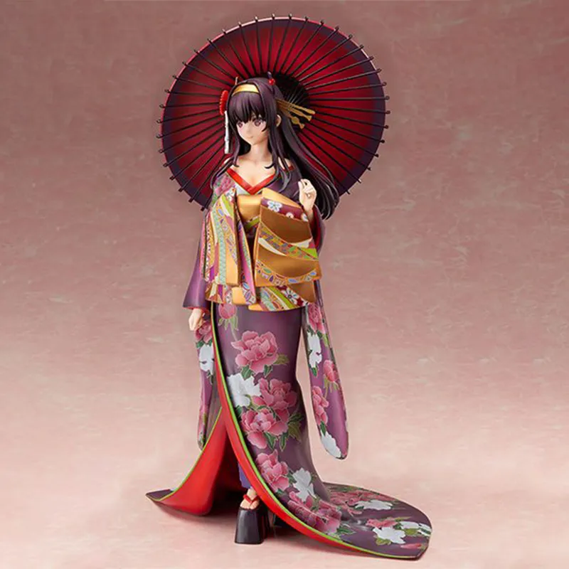 Aniple Utaha Kasumigaoka Saekano, Kimono Geisha 27cm Scale Figures-2