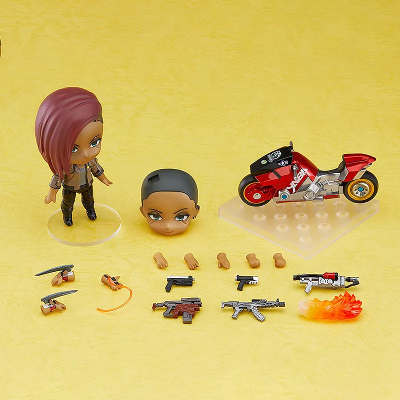 GSC Cyberpunk 2077 Female DX Edition Nendoroid 10cm Chibi Figures-8