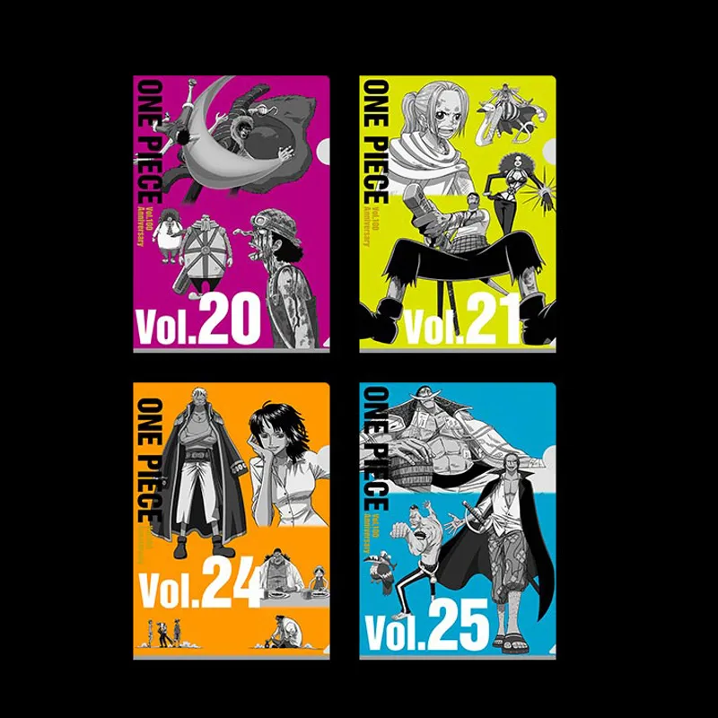 BANDAI One Piece Character Ichiban Kuji Vol.100 Anniversary Memorial Day N Reward Multicolor Folder Anime Merchandise-7