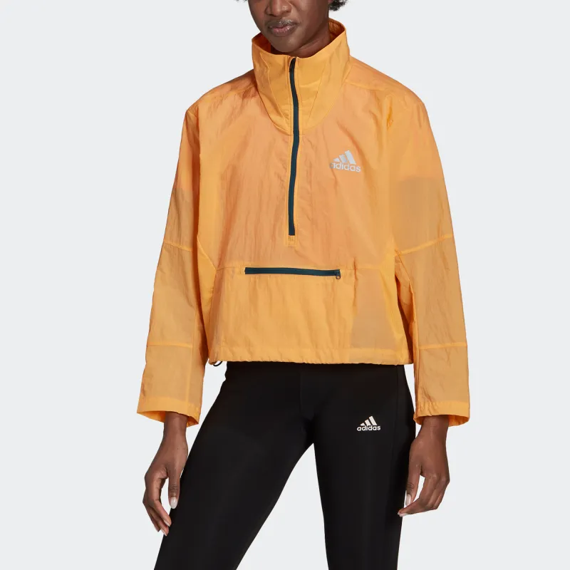 Adidas ADAPT Jacket Women's Orange Yellow-2