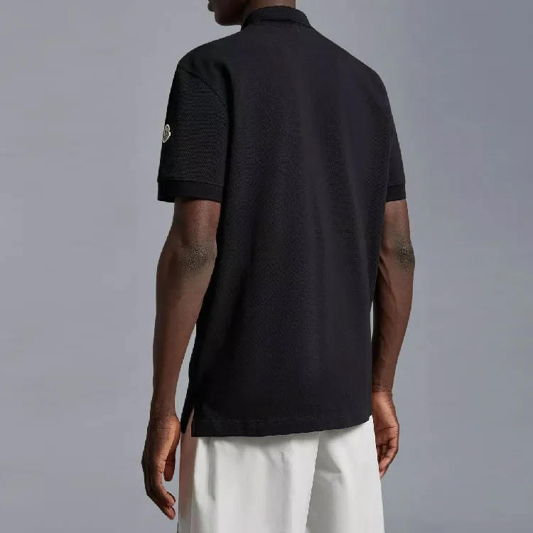 Moncler Polo Shirts Men Black-2