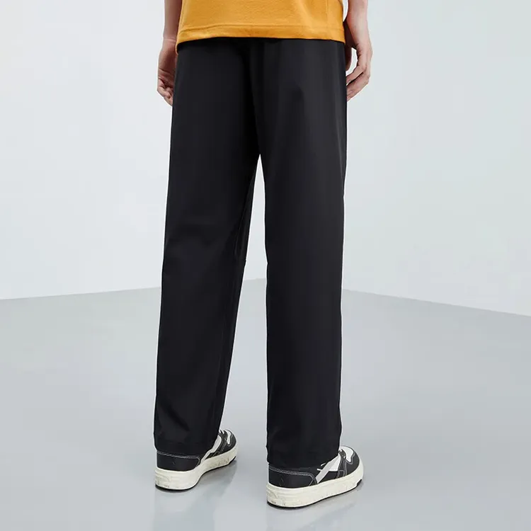 ANTA Skateboard Casual Pants Men Black-3