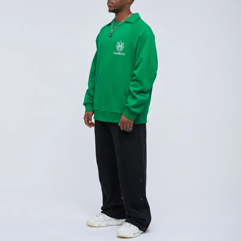 FANBIOU Sweatshirts Unisex Green-2