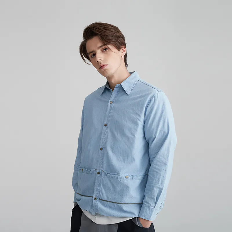 Prth Promethean Shirts Men Blue-5