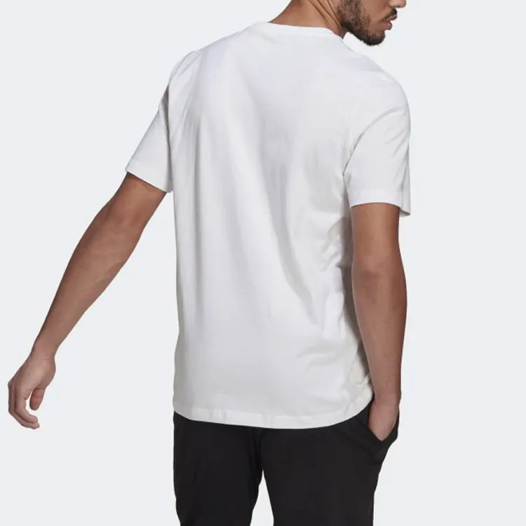 Adidas Essentials Embroidered Small Logo T Shirt-3