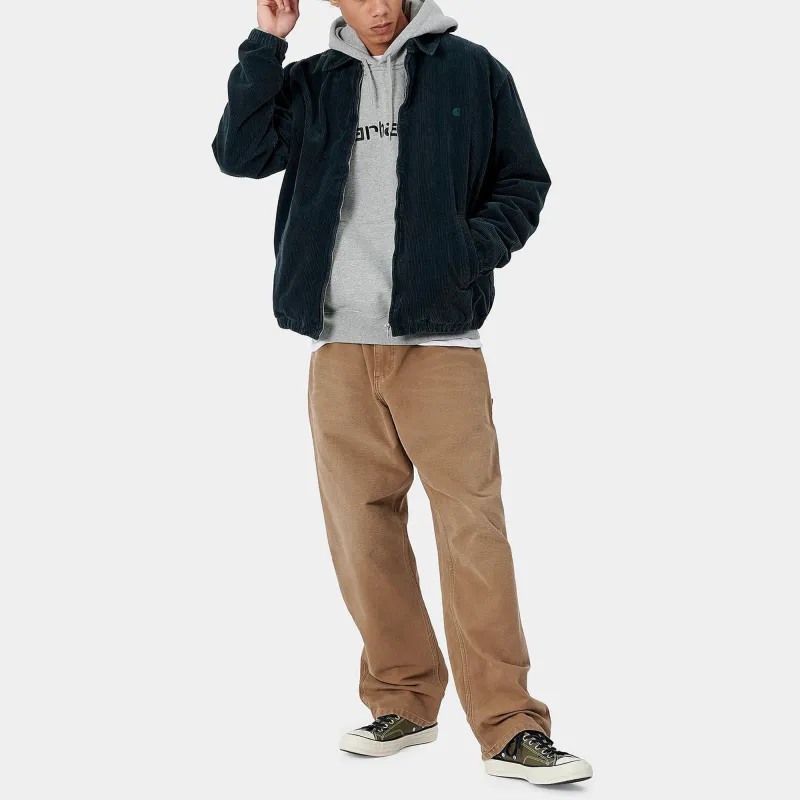 Carhartt WIP Single Knee Dearborn Canvas 12oz Relaxed Straight Fit Pants-2