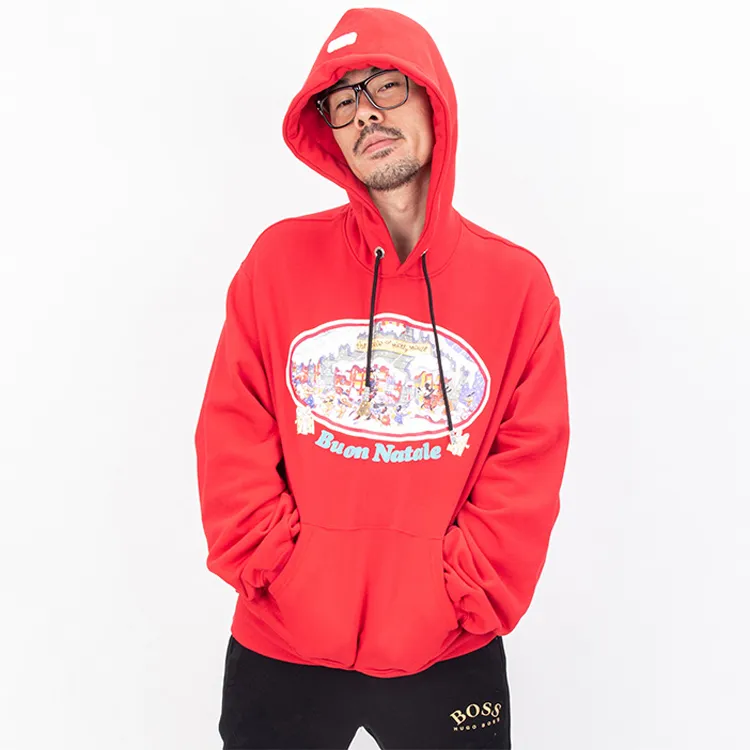 GCDS Sweatshirts Men Red-5