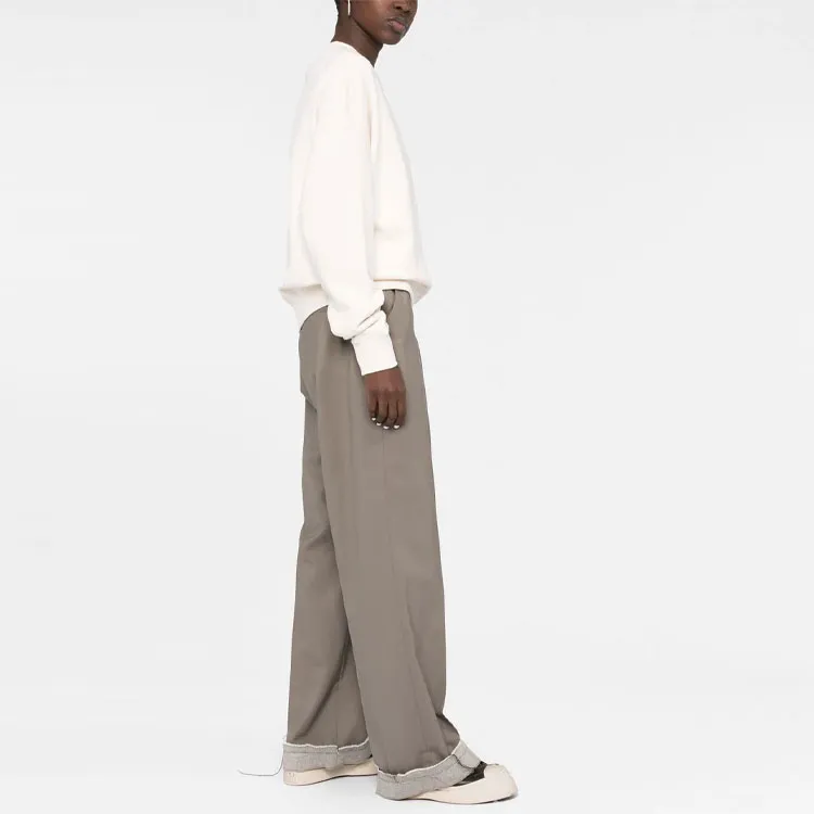 JIL SANDER Logo Patch Straight Hem Sweatshirt-1