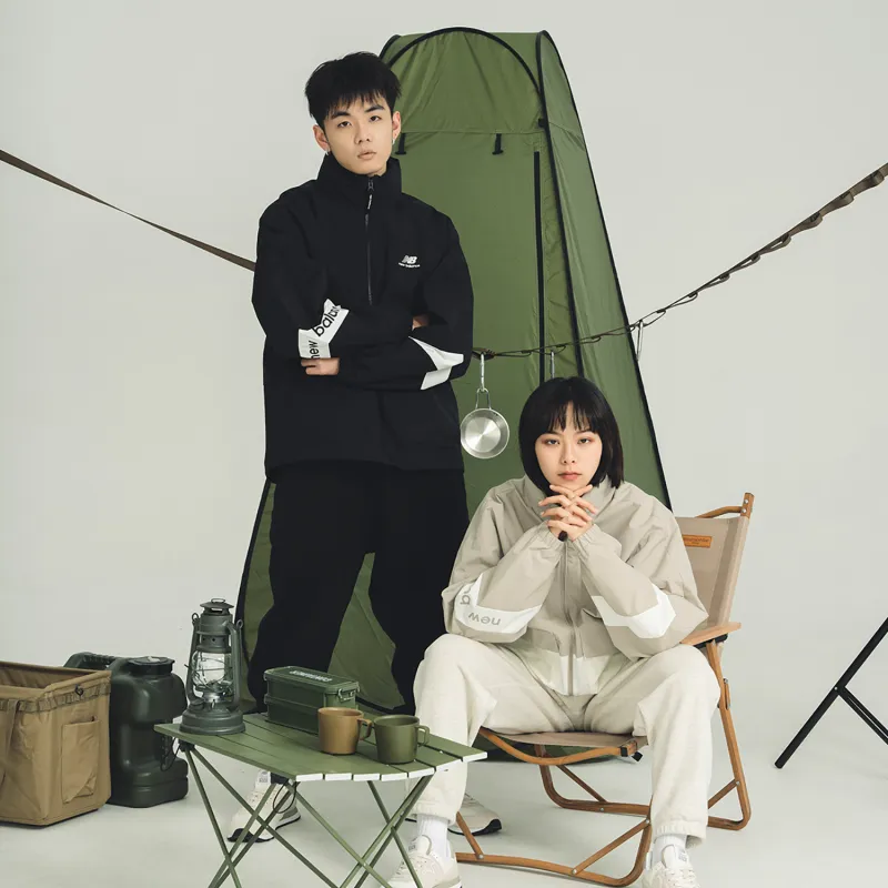 New Balance Jacket Fall And Winter Unisex Khaki-4