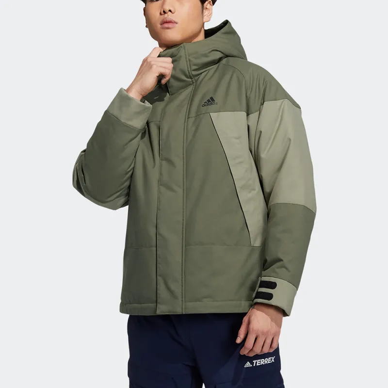 Adidas Down Jackets Men Army Green-1