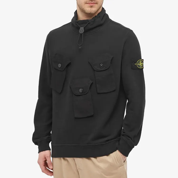 STONE ISLAND Sweatshirt Men's Black-2