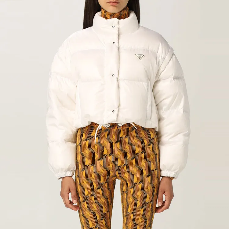 PRADA Down Jackets Women's White-3