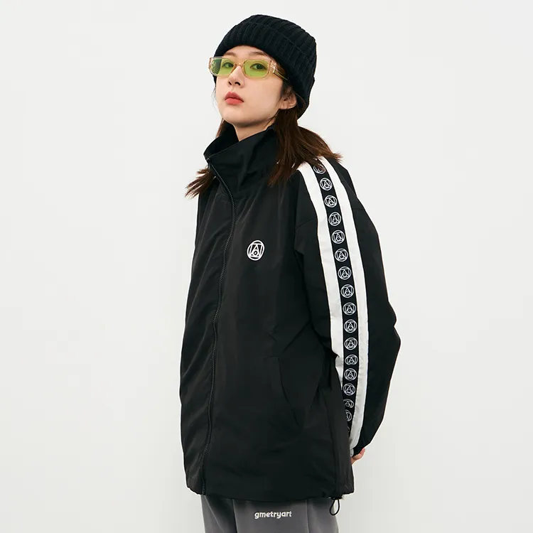 GMETRYART Jackets Unisex Black-5