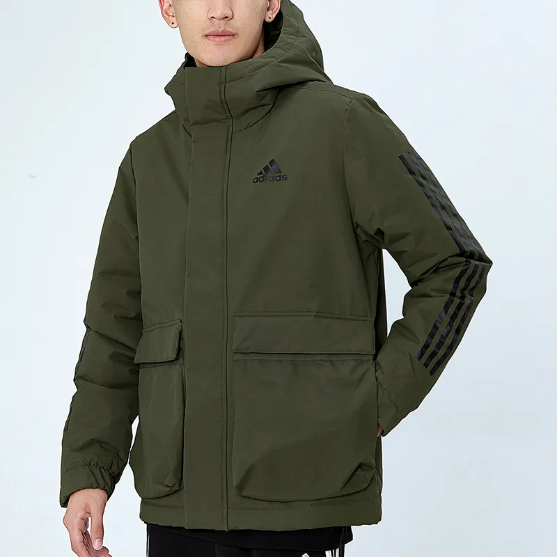Adidas Puffer Jacket Winter Men's Olive-3