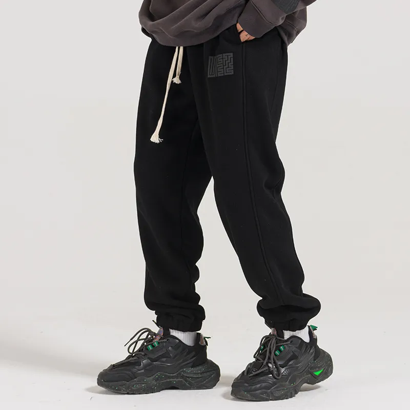 UFZ Heavyweight American Fleece Casual Pants Unisex-4