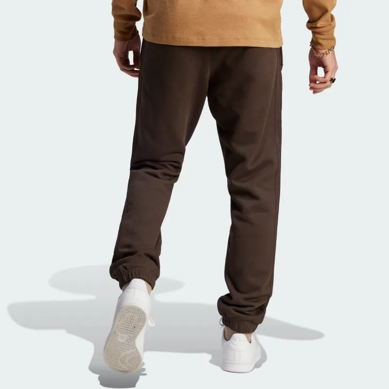 Adidas Originals Essential Knitted Sweatpants Men Dark Brown-2