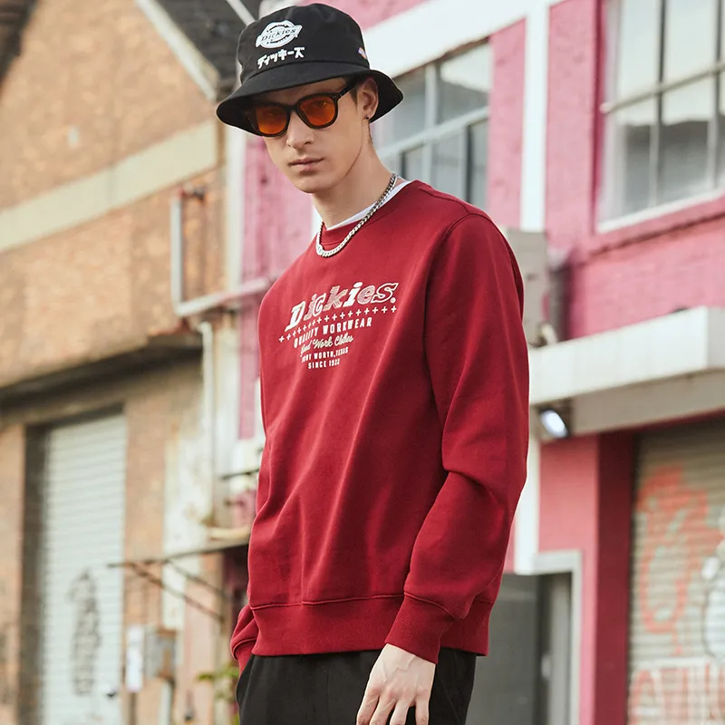 Dickies Sweatshirts Unisex Brick Red-3