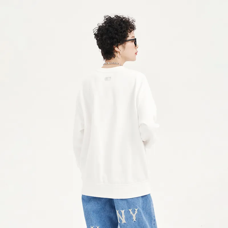 MLB New York Yankees Sweatshirts Unisex White-6