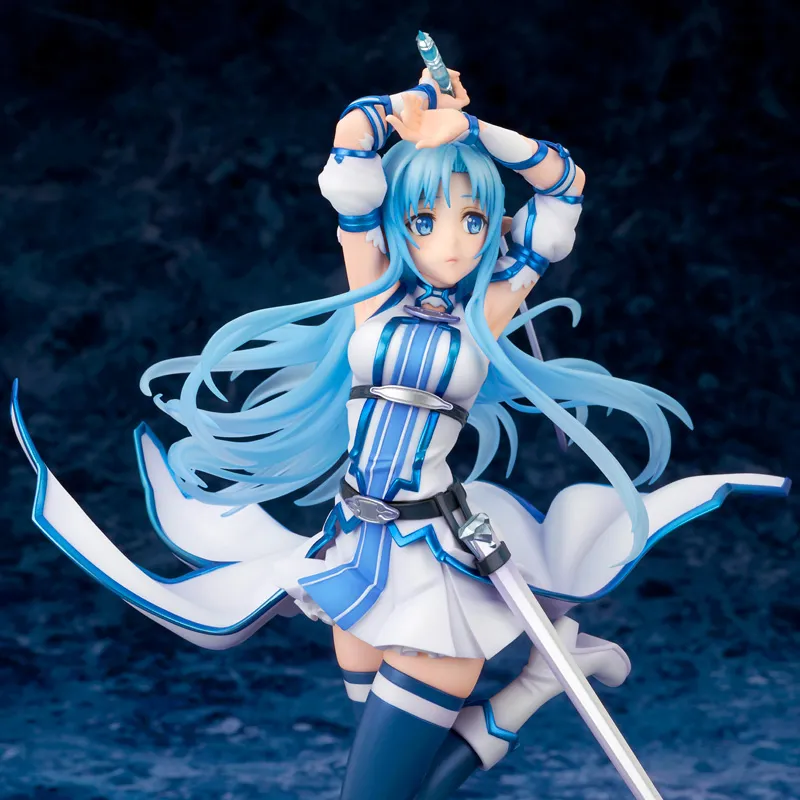 ALTER Asuna/Kikuchi Asuna Sword Art Online Yuuki Asuna Water Elf With Base 27cm Scale Figures-4