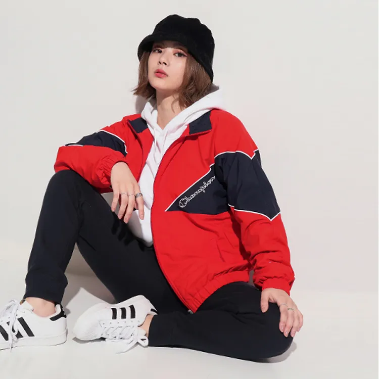 Champion Jacket Japan Version Unisex Red-4
