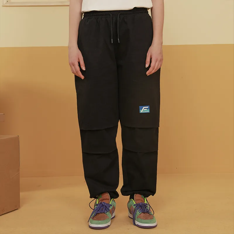 FRLMK Casual Pants Unisex Black-2