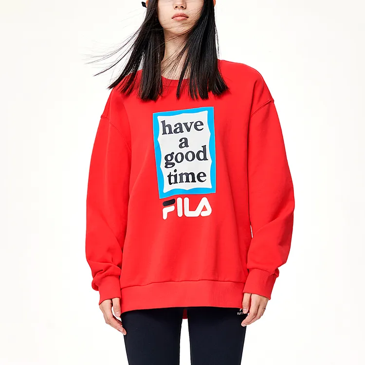 FILA x Have A Good Time Have A Good Time Collection Sweatshirt Unisex Passion Red-3