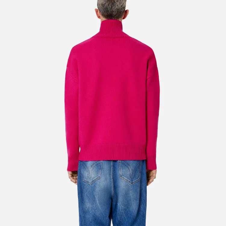 Ami Paris Ami De Coeur Roll neck Jumper-1