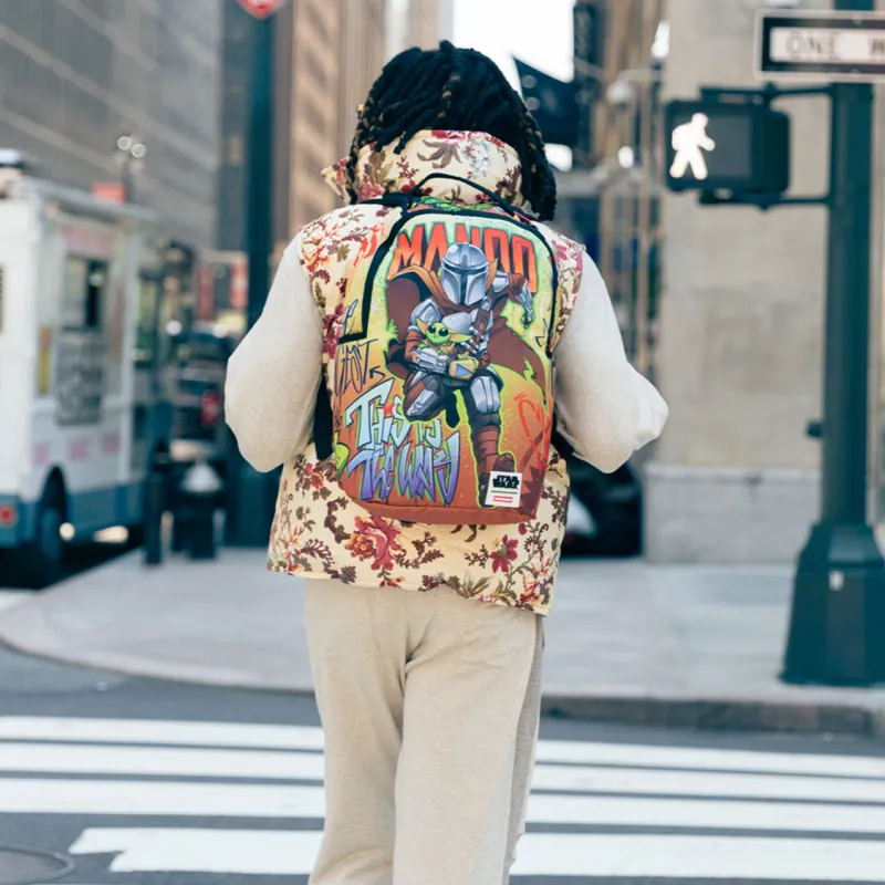 SPRAYGROUND Star Wars Collaboration Artificial Leather Backpack Large Size Unisex Multicolor-4
