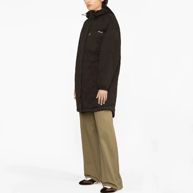 Polo Ralph Lauren SS23 Parka Coat Women's Chocolate-3