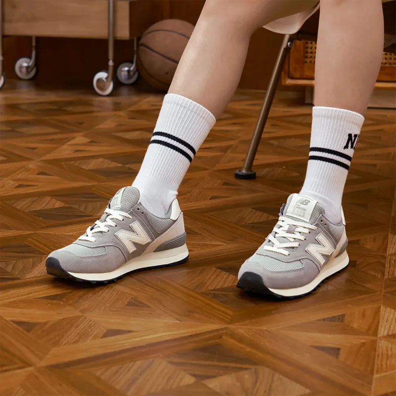 New Balance 574 Grey White 2023-7