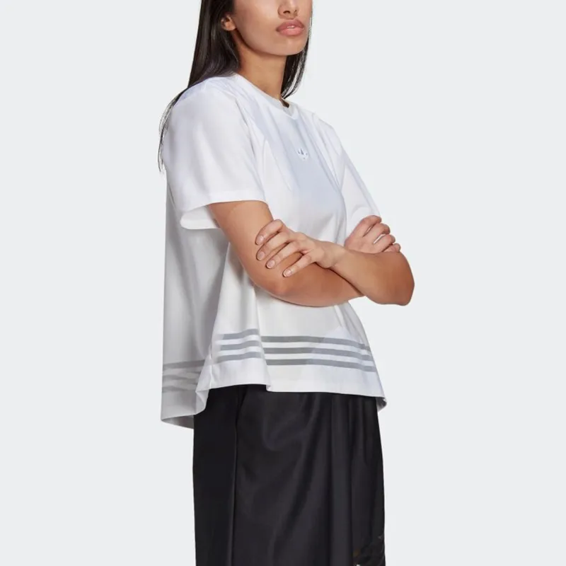 Adidas Originals Crop Tops Women's White-5