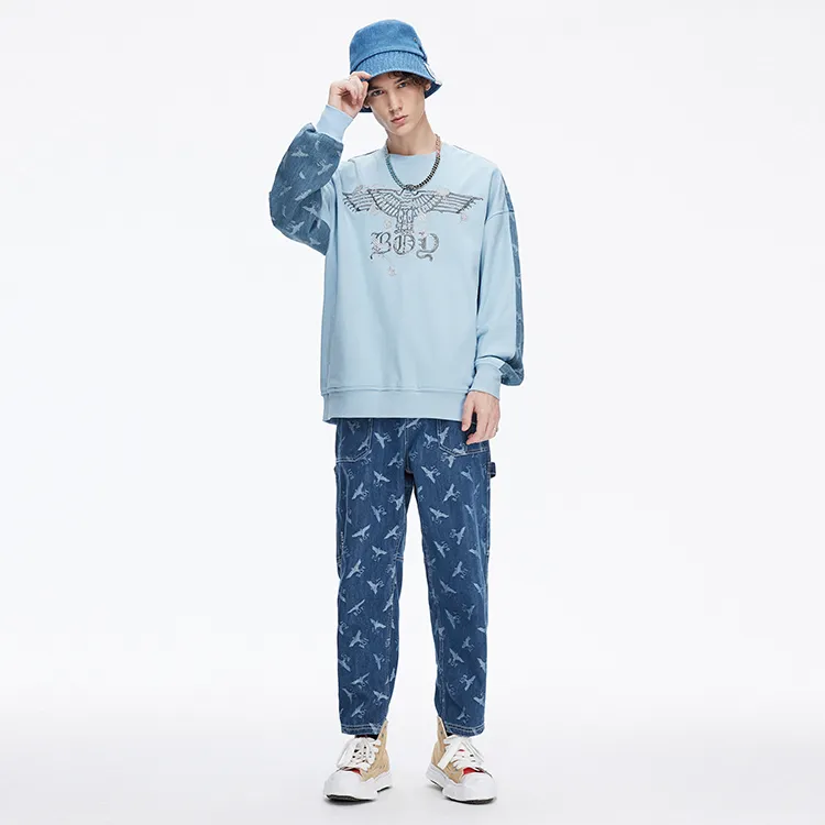 Boy London FW21 Jeans Unisex Blue-2
