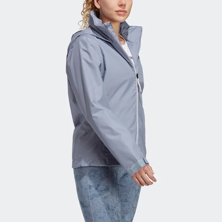 Adidas ULT Windbreaker Jackets Women's Silver Gray Violet-3
