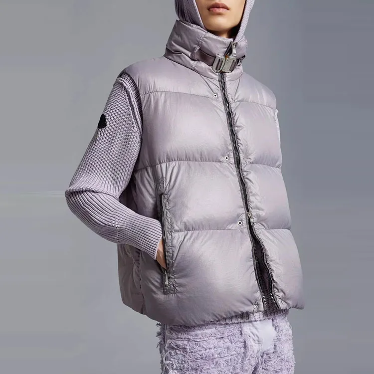 1017 Alyx 9sm X MONCLER GENIUS MONCLER GENIUS 1017 ALYX 9SM Vests Unisex Purple-4