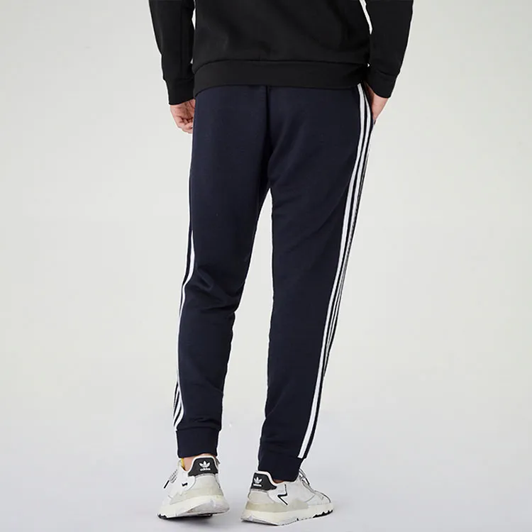 Adidas Knitted Sweatpants Men's Blue Black-2