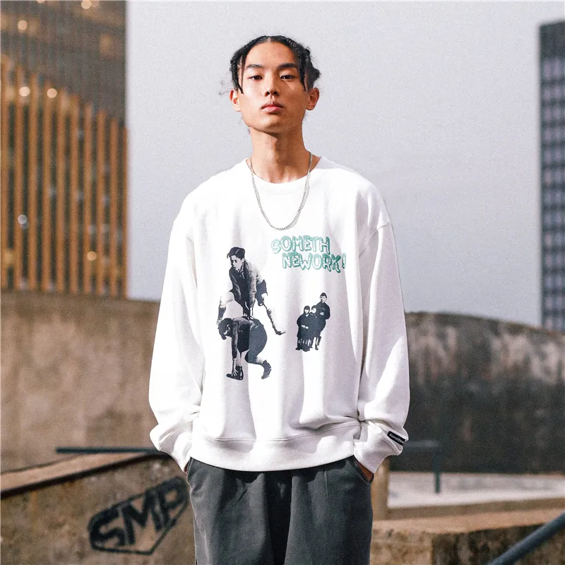 STNW Crew Neck Loose Fit Sweatshirt Unisex-2