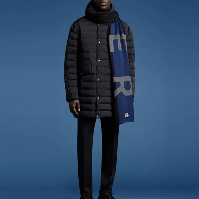 Moncler Down Jackets Men Navy-1