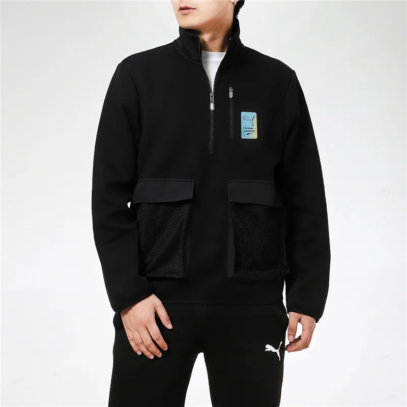 PUMA Jackets Men Black-2