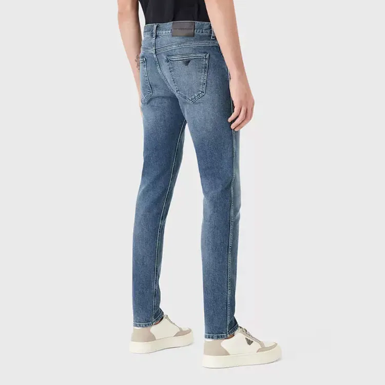 EMPORIO ARMANI FW22 Jeans Men's Blue-4