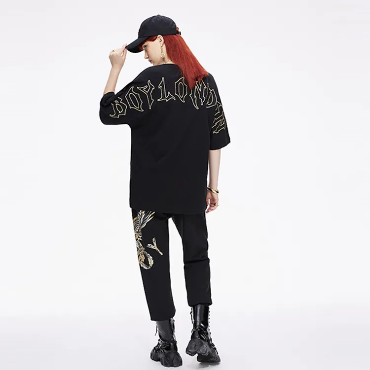 Boy London FW21 Heavyweight T Shirt Unisex Black-2
