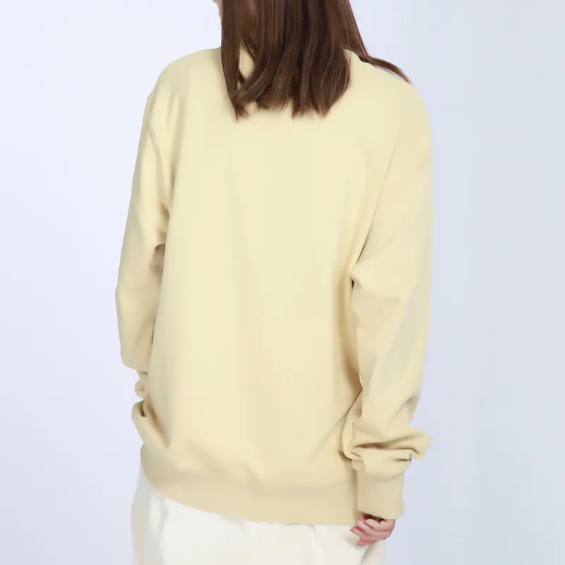 MLB New York Yankees Sweatshirts Unisex Beige Yellow-4