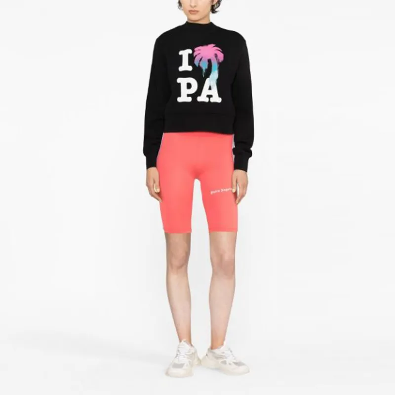PALM ANGELS I Love Pa Crewneck Sweatshirt-1