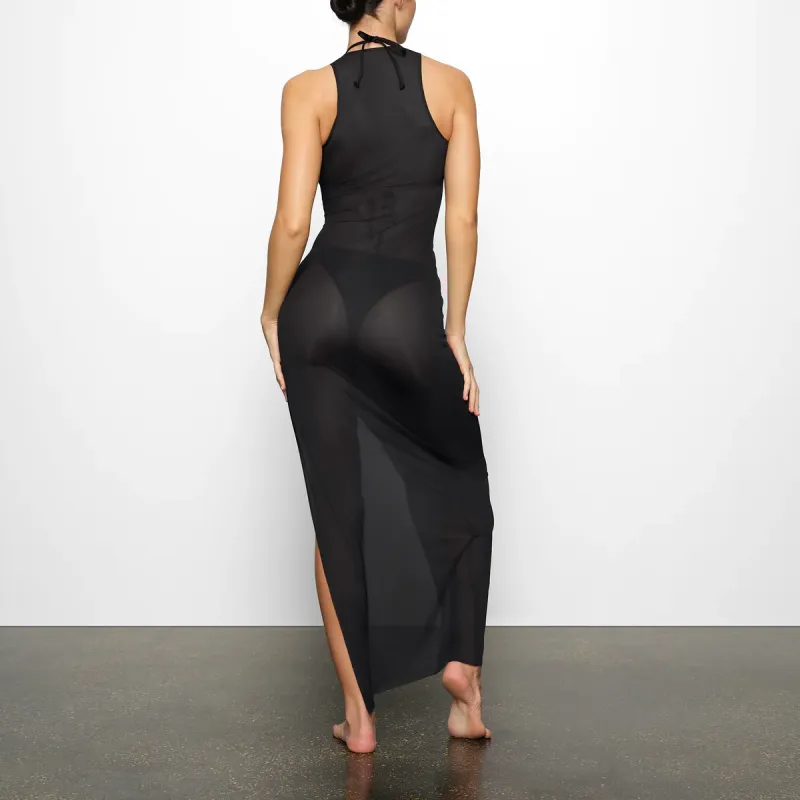Skims Slip Dresses Women's Black-2