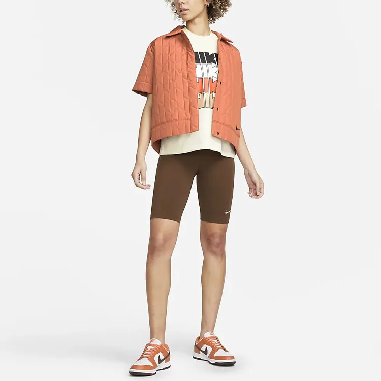 Nike Sports Shorts Women's Light Brown-1