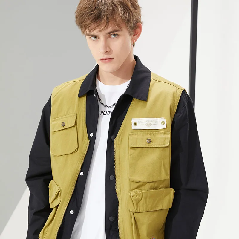 Dickies Vests Unisex Moss Green-5
