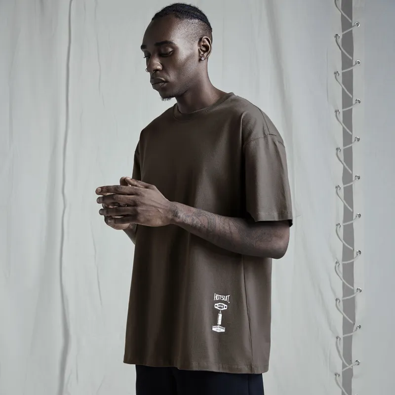 HOTSUIT x Everlast Drop Shoulder Sleeve T Shirt Men's-10